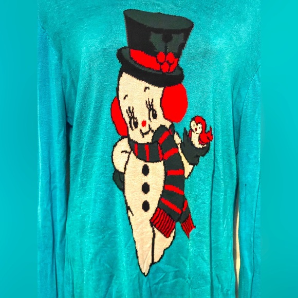 Sourpuss Snow Kewpie Sweater XXL - Picture 2 of 3